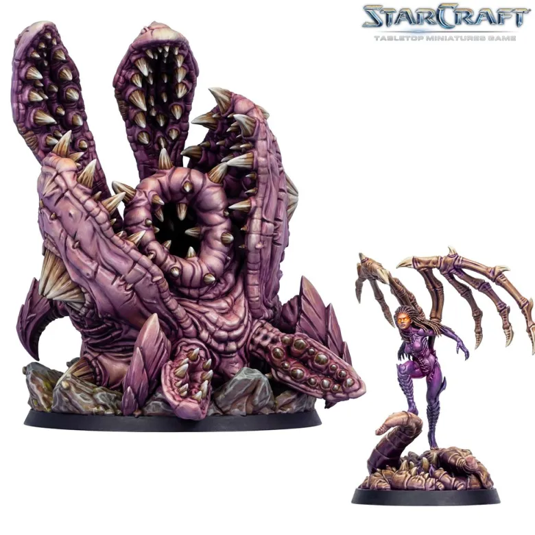 Starcraft: Kerrigan & Omega Worm - Zerg - Hero Expansion Set