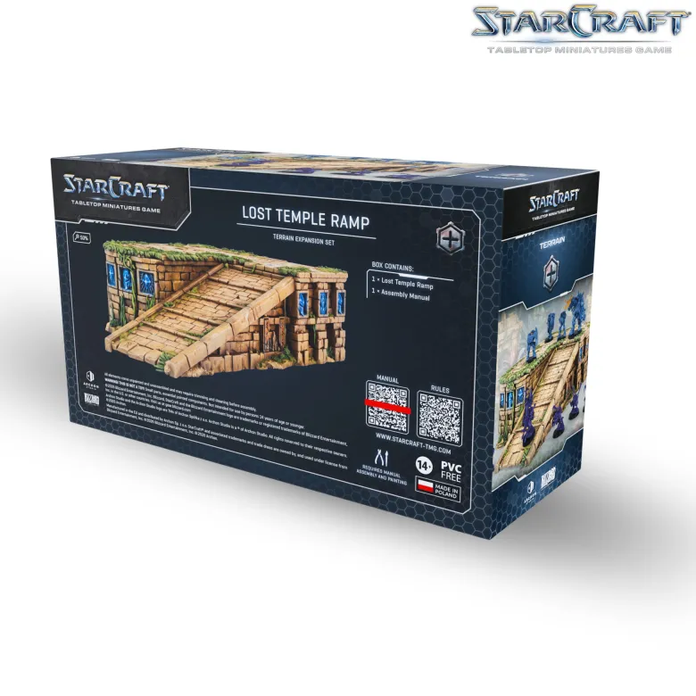 Starcraft: Lost Temple Ramp - Terrain - Expansion Set