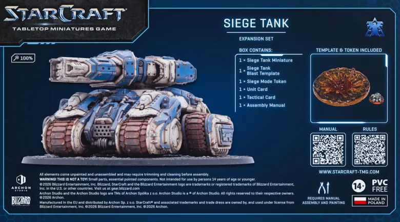 StarCraft: Siege Tank - Terran - Expansion Set