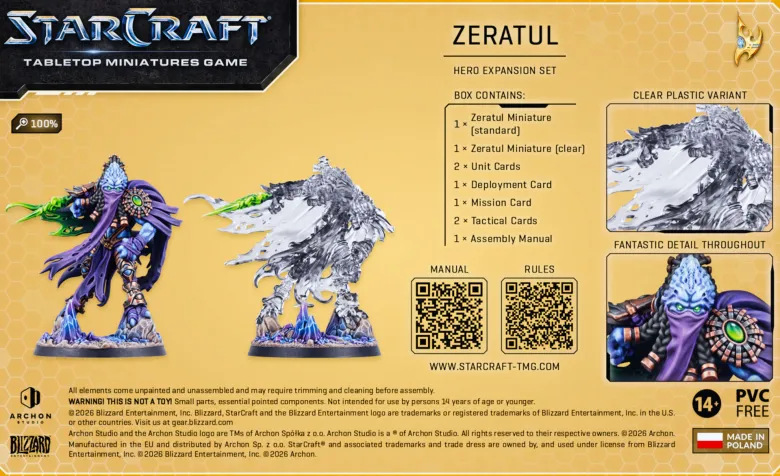 StarCraft: Zeratul - Protoss - Hero Expansion Set
