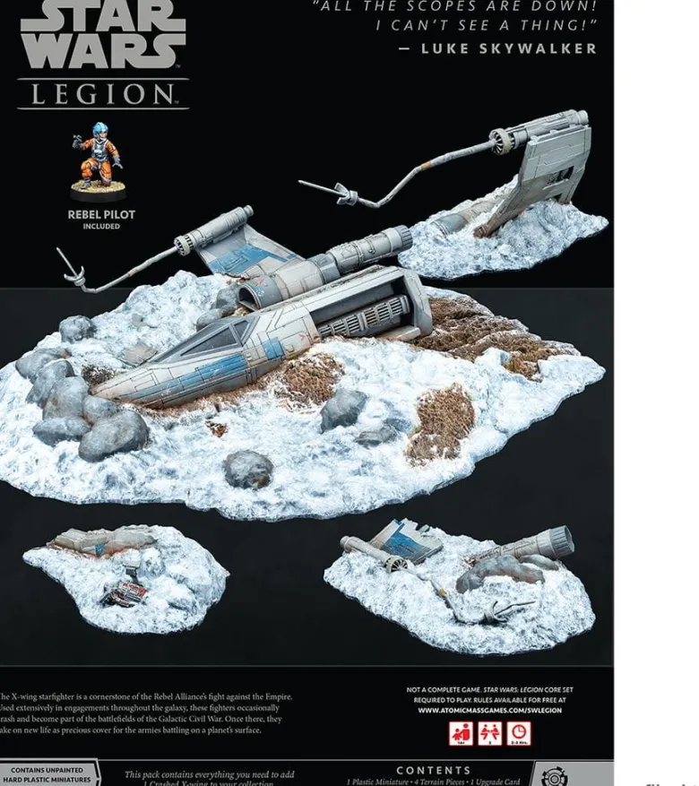 Star Wars Legion: Crashed X-Wing Battlefield Expansion