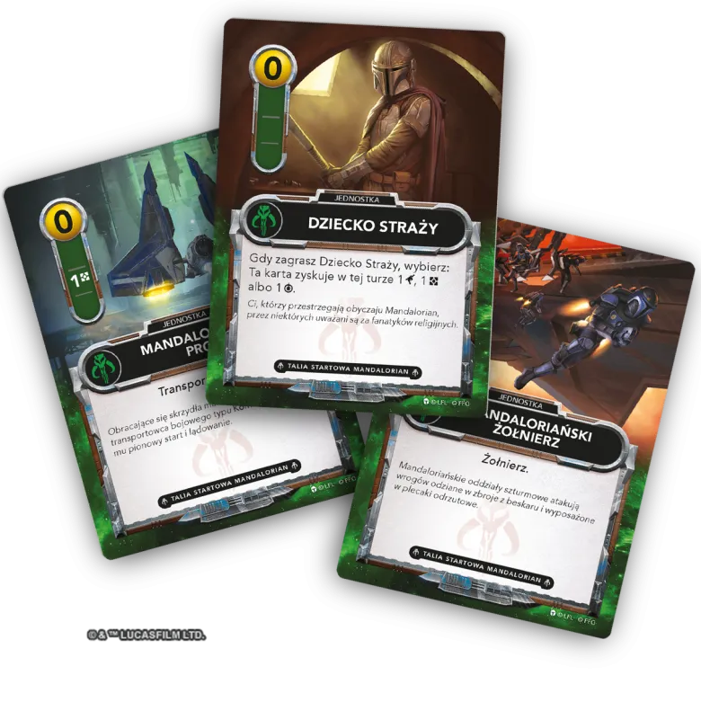 Star Wars: The Deckbuilding Game - Mandalorianie