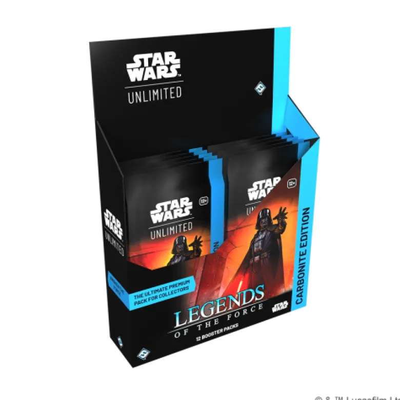 Star Wars Unlimited: Legends of the Force - Carbonite Booster Box