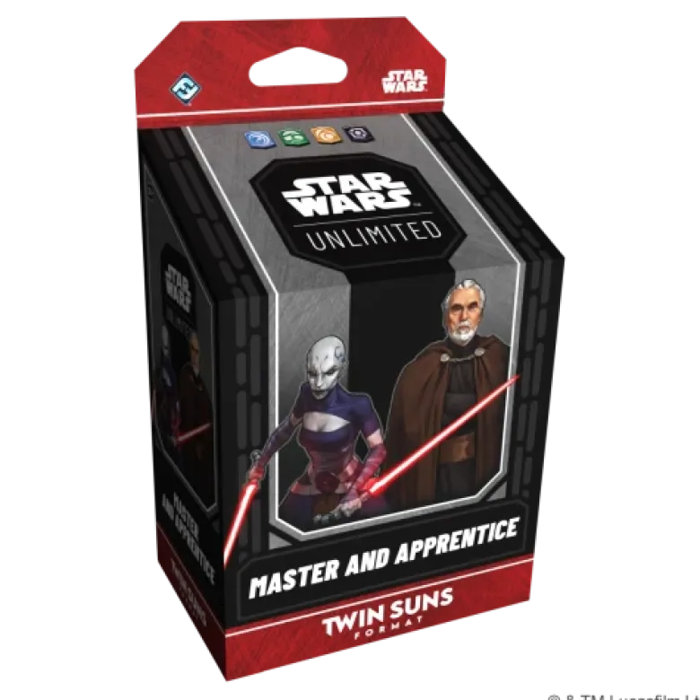 Star Wars: Unlimited - Twin Suns Format - Master and Apprentice - Dooku and Asajj