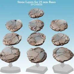 Stone Layers for 25mm Bases