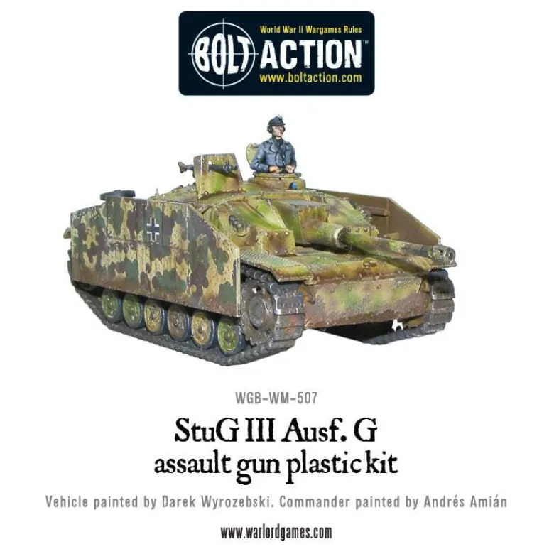 Stug III Ausf G or StuH-42 Plastic Box Set