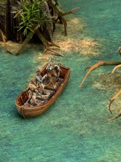 Swamp Gaming Mat 90x90 cm