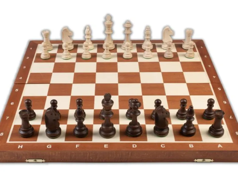 Szachy Drewniane Turniejowe Nr 6