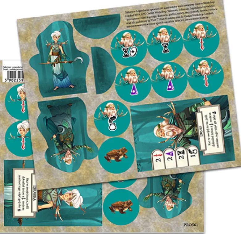 Talisman - Legendarne Opowieści: Druid - zestaw promocyjny