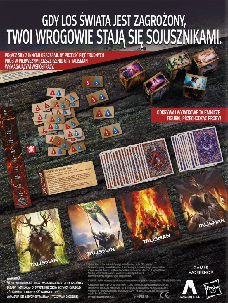 Talisman: Magia i Miecz (5 edycja) - Sojusze: Wezwanie Losu