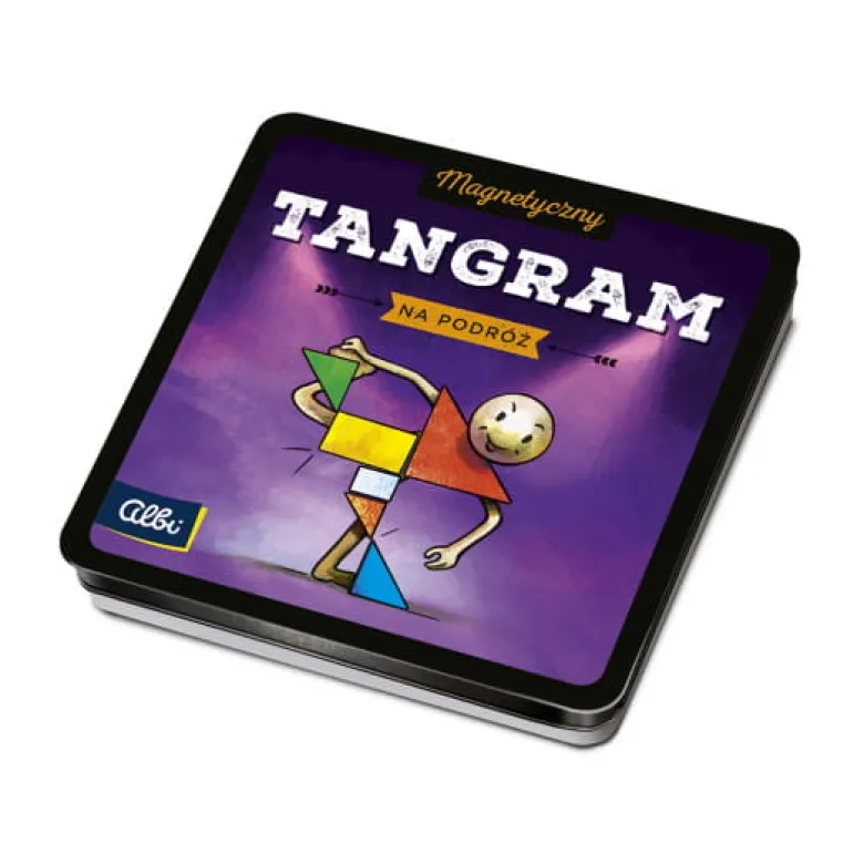 Tangram - Magnetyczna Gra na Podróż