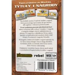 Terraformacja Marsa: Tytuły i nagrody