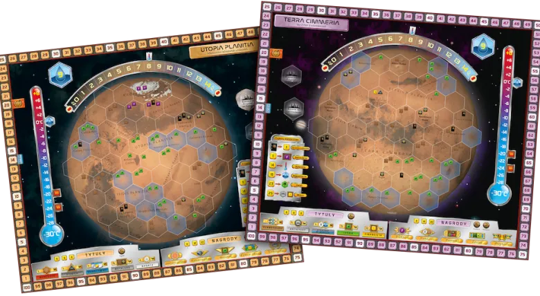 Terraformacja Marsa: Utopia i Cimmera