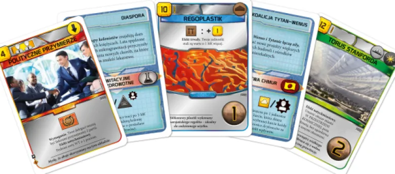 Terraformacja Marsa - Zestaw dodatkowy #4 (20 kart)