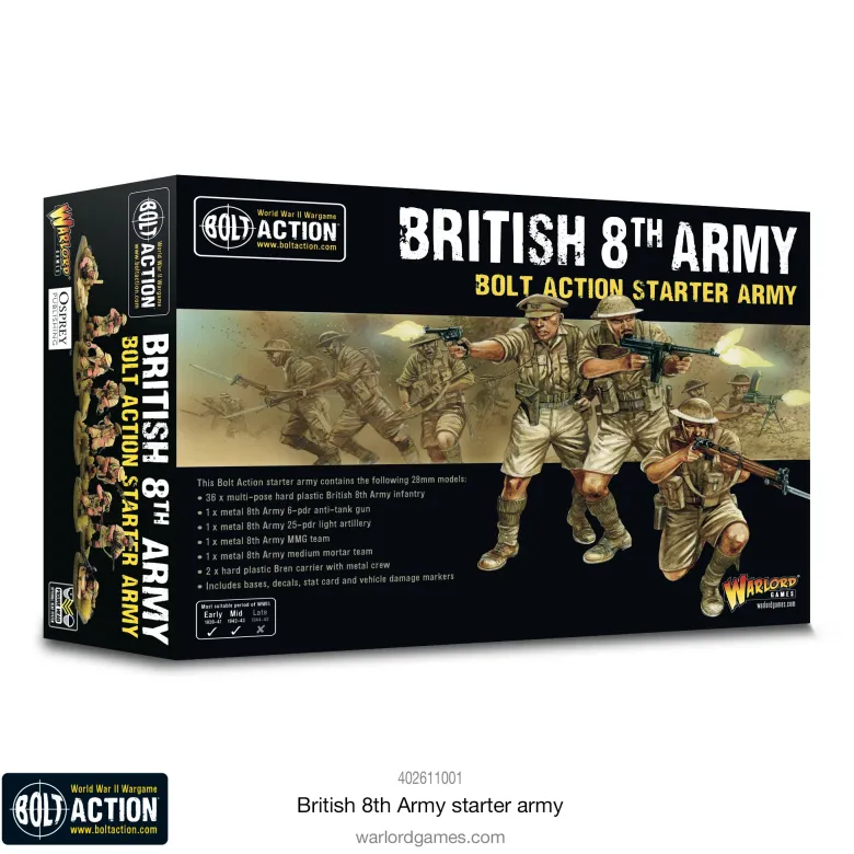 8th Army starter army