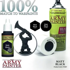 The Army Painter: Base Primer - Matte Black