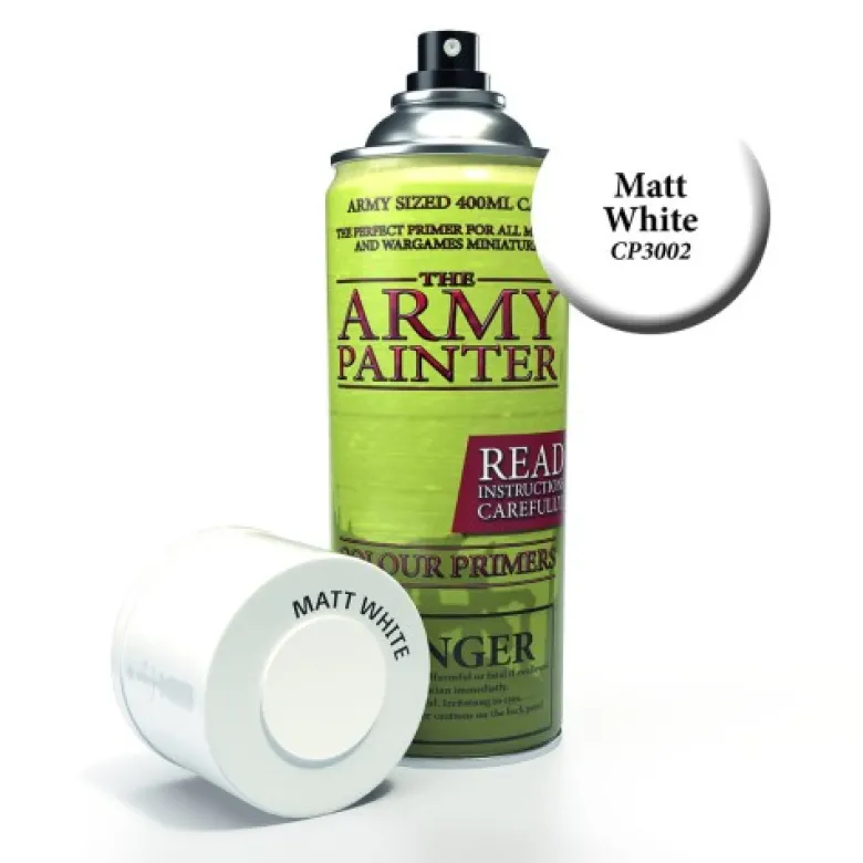 The Army Painter: Base Primer - Matte White