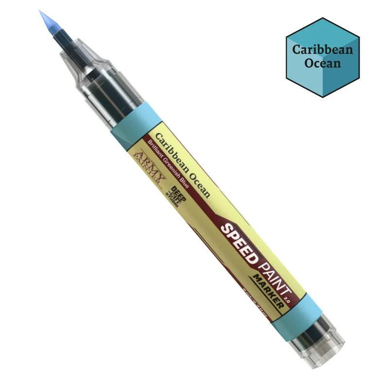 The Army Painter: Speedpaint 2.0 - Marker - Caribbean Ocean