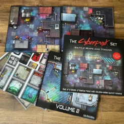 The Cyberpunk RED Set - Maps and Tokens for Cyberpunk RED