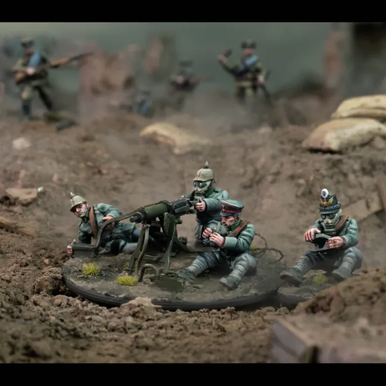 The Great War: German MG-08 Crews (1914-1918)