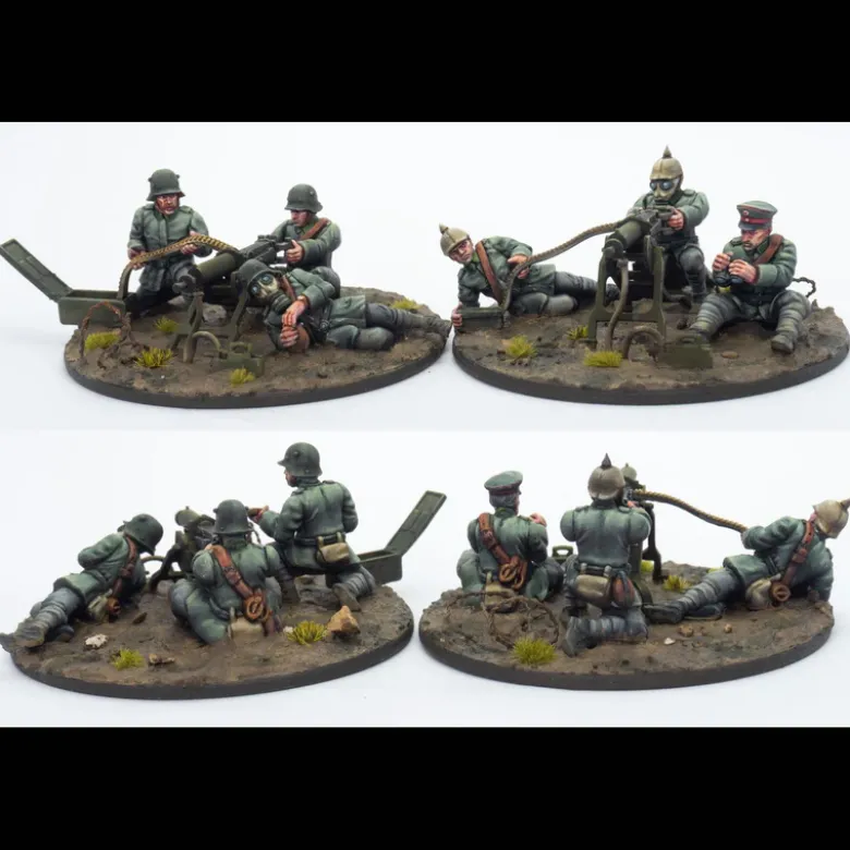 The Great War: German MG-08 Crews (1914-1918)