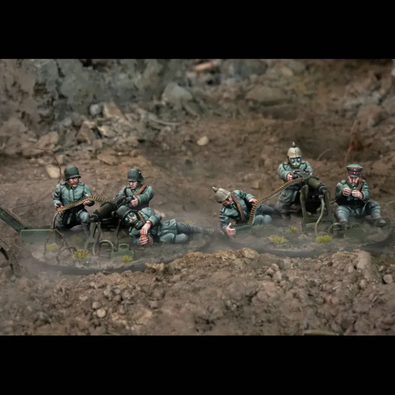 The Great War: German MG-08 Crews (1914-1918)