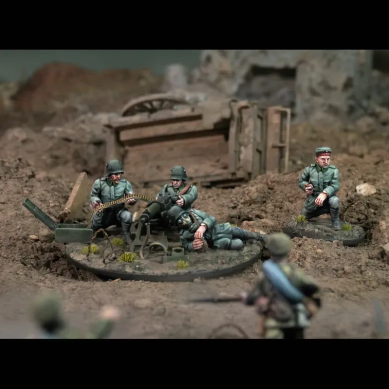 The Great War: German MG-08 Crews (1914-1918)