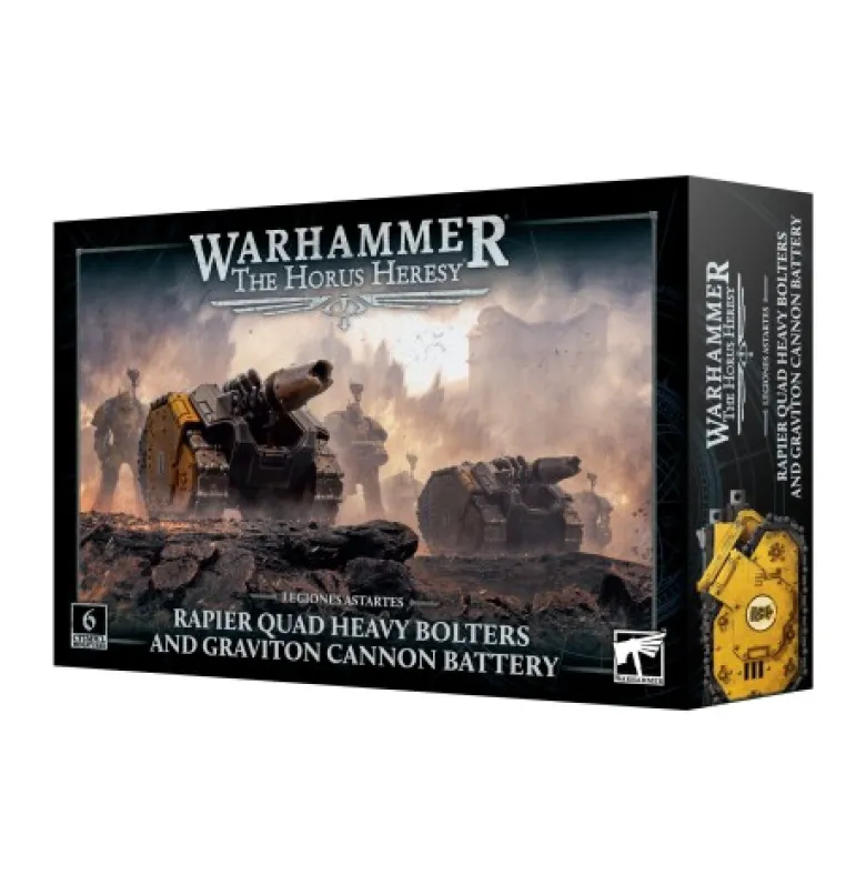 The Horus Heresy: Rapier Quad Heavy Bolters and Graviton Cannon Battery