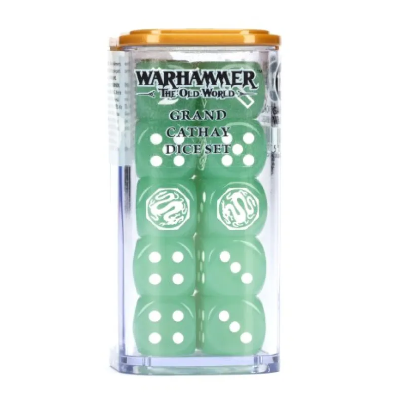 The Old World: Grand Cathay Dice set