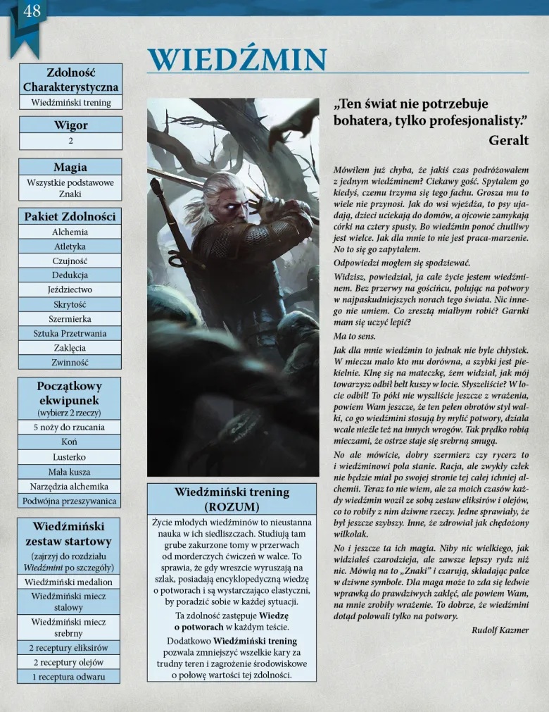 The Witcher RPG (edycja polska)