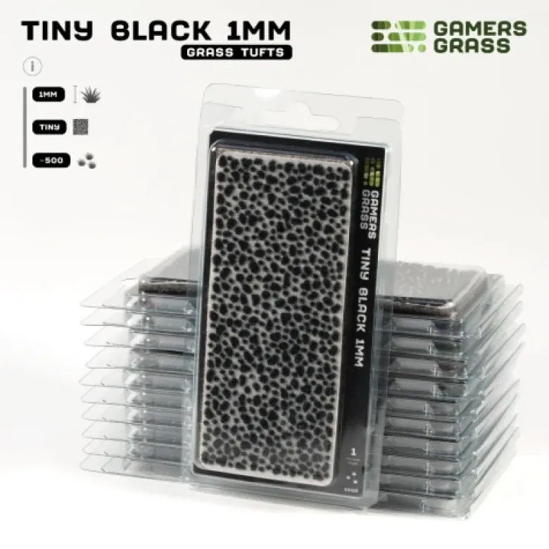 Tiny Tufts Black