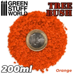Tree Bush, Clump Foliage - Orange