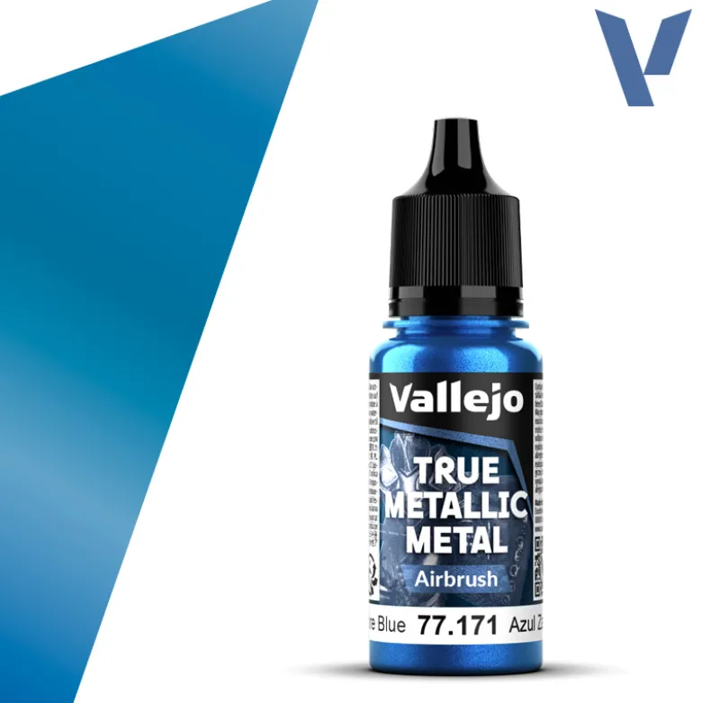 True Metallic Metal: Airbrush Sapphire Blue (77.171)
