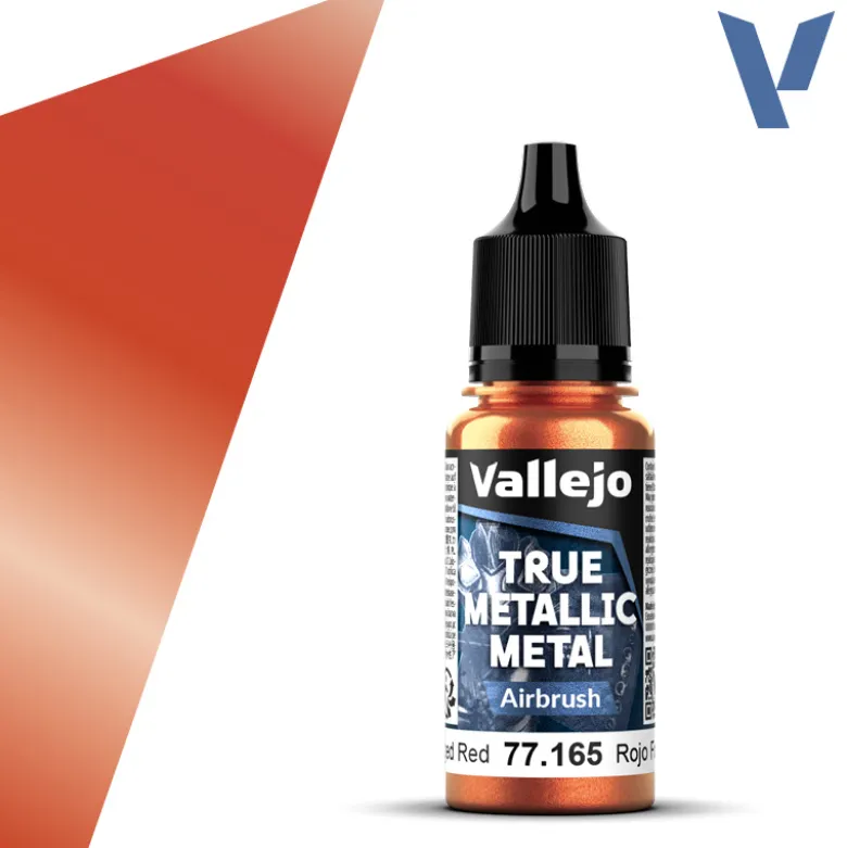 True Metallic Metal: Airbrush Forged Red (77.165)