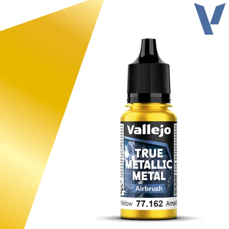True Metallic Metal: Airbrush Radiant Yellow (77.162)