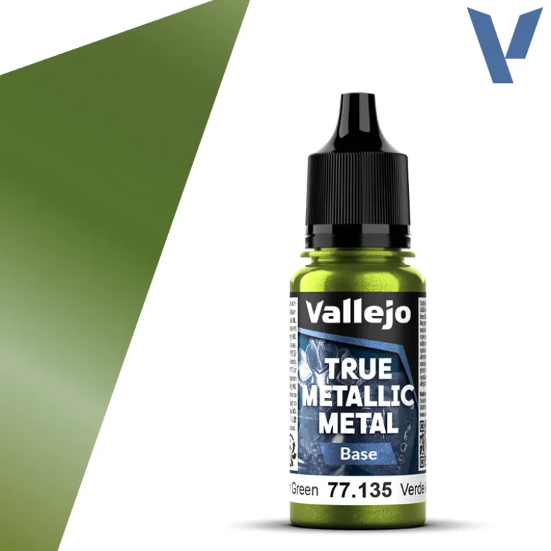 True Metallic Metal: Base Amber Green (77.135)