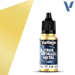 True Metallic Metal: Light Greenish Gold (77.116)