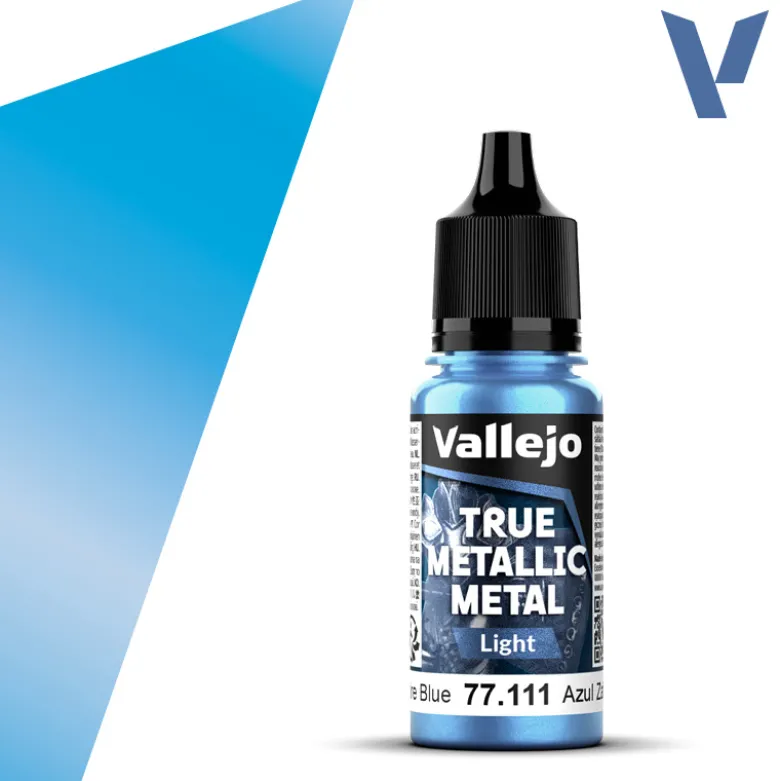 True Metallic Metal: Light Sapphire Blue (77.111)