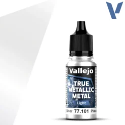 True Metallic Metal: Light Sterling Silver (77.101)