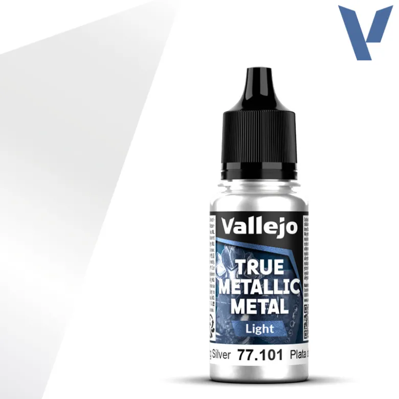 True Metallic Metal: Light Sterling Silver (77.101)