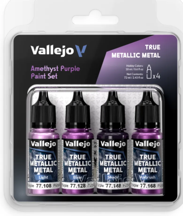 True Metallic Metal Set - Amethyst Purple