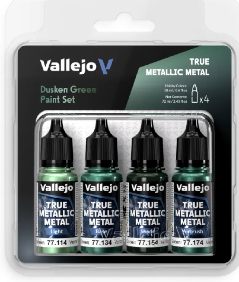 True Metallic Metal Set - Dusken Green