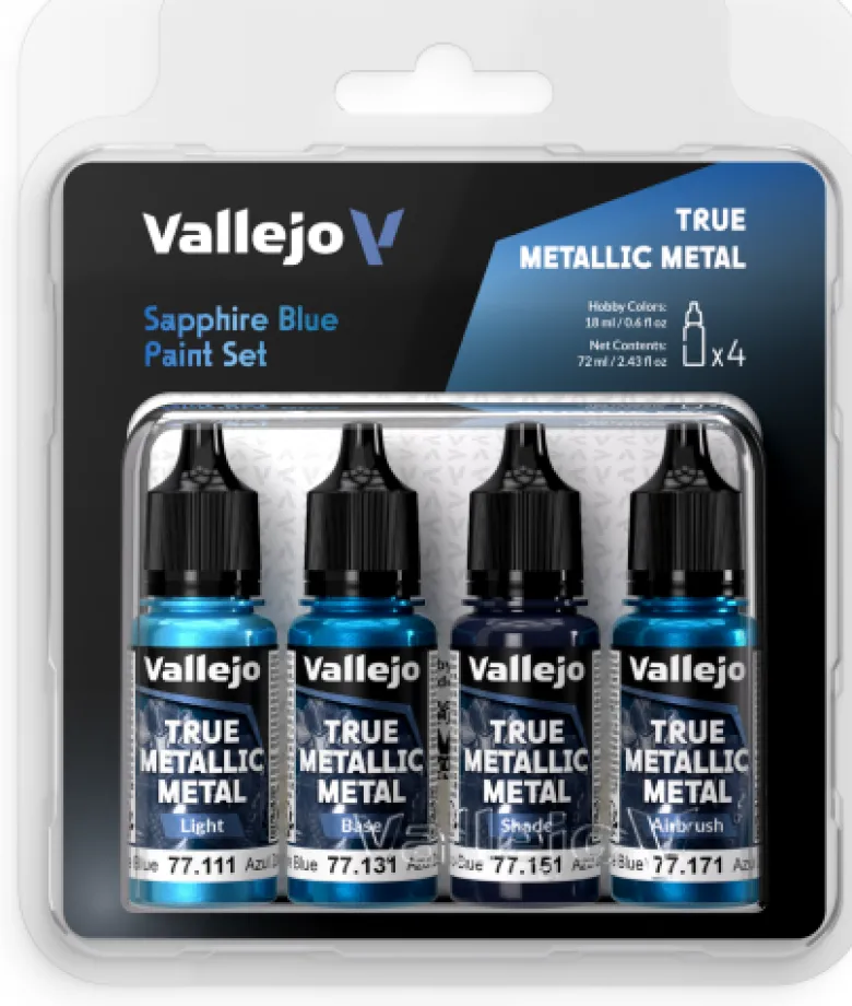 True Metallic Metal Set - Sapphire Blue