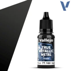 True Metallic Metal: Shade Obsidian Black (77.160)