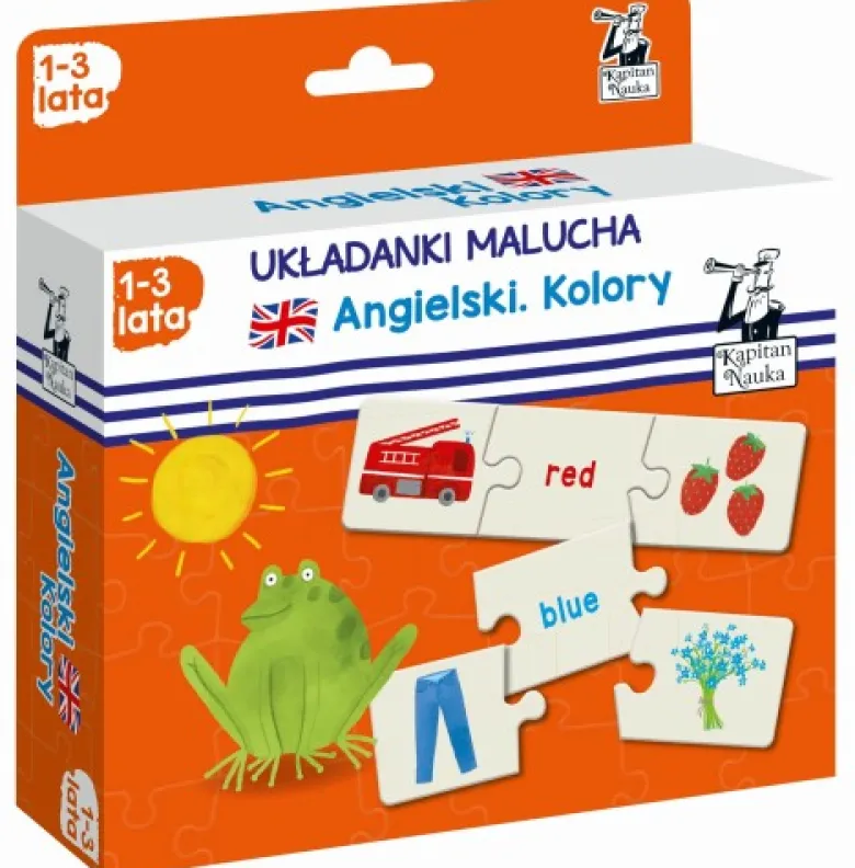 Układanki Malucha: Angielski - Kolory