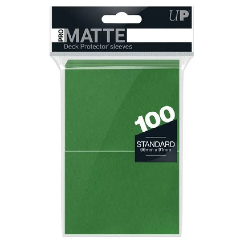Ultra Pro: Deck Protectors Matte Zielone