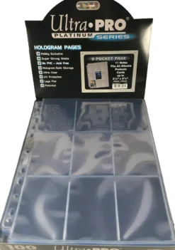 Ultra Pro Platinum: Strona do segregatora - 1 sztuka
