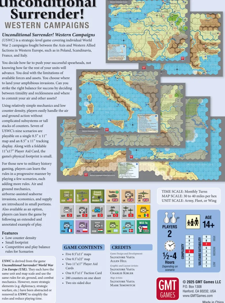 Unconditional Surrender! Western Campaigns EN