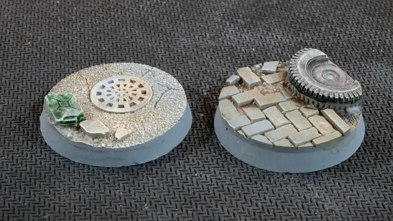 Urban Warfare Bases, Round 32mm (x8)