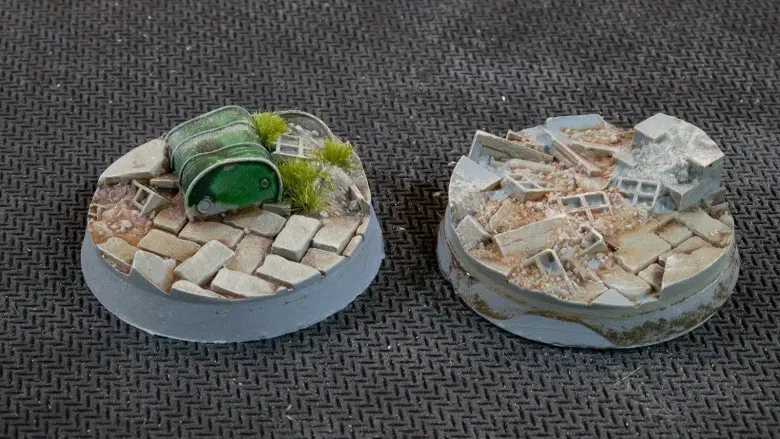 Urban Warfare Bases, Round 32mm (x8)
